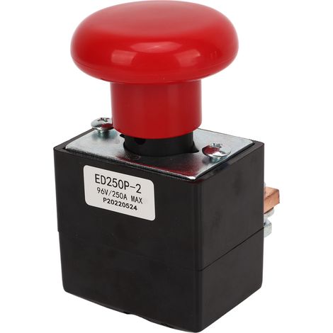 Not-Aus-Schalter 48V 125A Metalllegierung ED125‑16 Stoppknopf Passend für die meisten Gabelstapler (1/5)