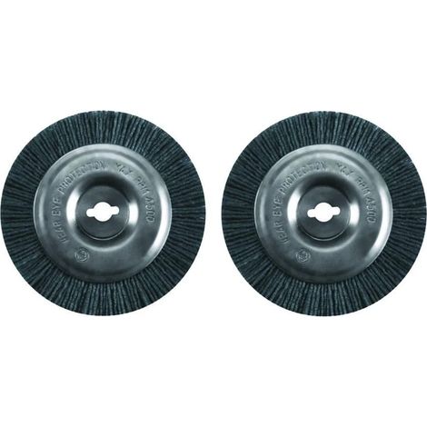 Set di 2 spazzole in nylon