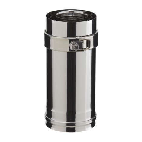 Gerades Edelstahlrohr PGI L.250 Ø80/130mm POUJOULAT - 37080703 (1/2)