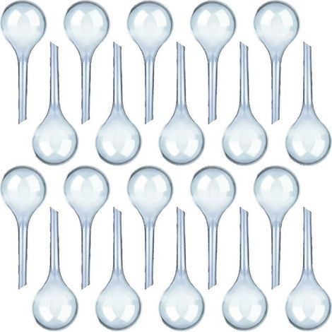 Paquet de 12 Globes d'arrosage des plantes, système d'arrosage automatique, Glo d'arrosage des plantes en PVC (1/5)