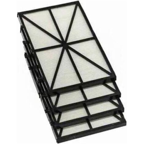 Être applicable Lot de 4 Panneaux Filtres pour Robot Tiger Shark - RCX70101PAK2 - Noir Accessoire pour robot de piscine (1/2)