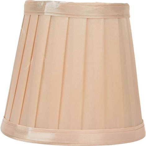 Lot de 2 petits abat-jour résistants à l'usure, lisses, raffinés, légers, sûrs et pratiques pour lampes de table. (1/4)