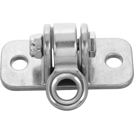 Kit di sospensione a soffitto rotante in metallo per interni ed esterni con gancio per appendere la sedia.