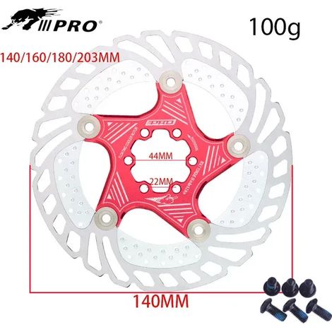 Convient aux freins à disque de VTT IIIPRO (160 mm, 180 mm, 203 mm, 140 mm), accessoires de refroidissement pour freins à disque de vélo/moto/VTT. (1/5)