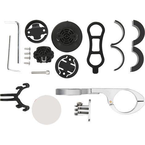 Support de selle pour vidéo vélo, base de serrage en alliage d'aluminium CNC, coussin de fixation pour caméra à vélo (1/5)
