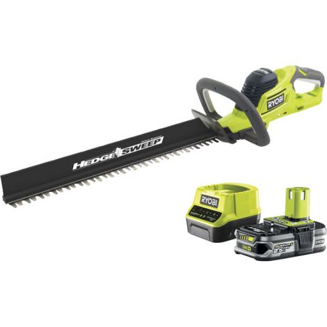 RYOBI Taille haies hybride 18V One+ - 1 batterie 2.5Ah - 1 chargeur - RHT1850H25HS (1/5)