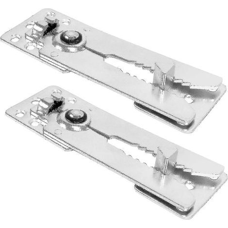 Connecteurs pour canapés à montage modulaire, connecteurs métalliques pour meubles de canapés modulaires, compatibles avec les canapés coulissants (1/5)