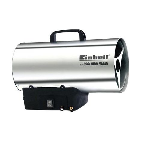 Einhell GE-HG 18 370 generador de aire caliente acero inoxidable