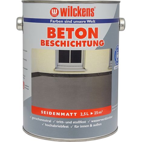 Wilckens Betonbeschichtung LF Rotbraun seidenmatt 2,5l 12630900080