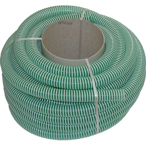 Tuyau d'aspiration en spirale 32 mm 1 1/4" 25 m Rolle (Par 25) (1/3)