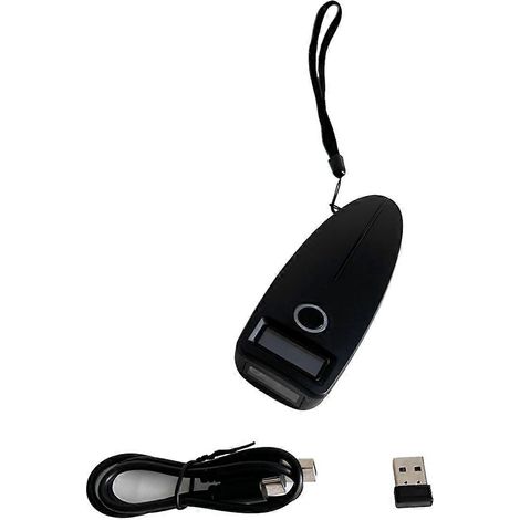 Mini-Barcodescanner, kabellos, Bluetooth, tragbar, 1D, 2D, QR-Code