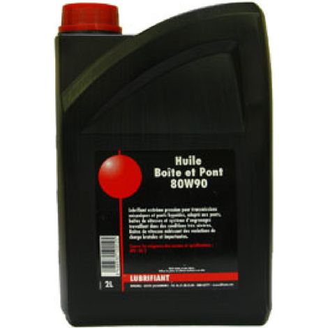 Huile de transmission 80W90 minérale exoil 2L