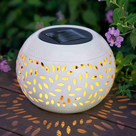 Lanternes solaires extérieur LED décoratives imperméables lampes table (1/5)