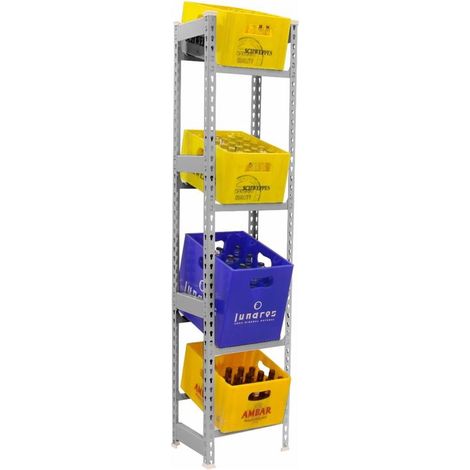 Estantería SIMONBOTTLE 4-2000x400x300 galva