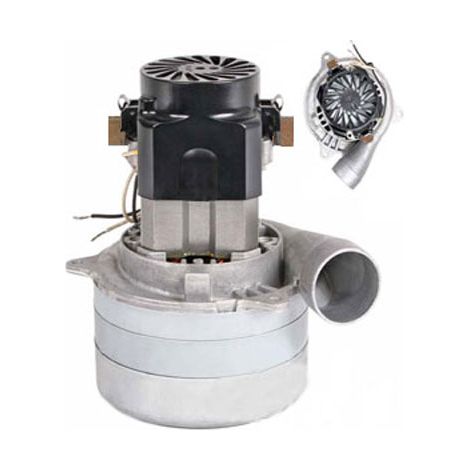 Atepac – Moteur Ametek Lamb 117123-00 – Remplace 116859, 119707, 119549 – 1500W, 3 turbines, dépression 3485 mm, débit 161 m3/h