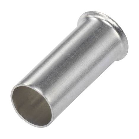 EMBOUT SIMPLE D'EXTRÉMITÉ DE CÂBLE TRU COMPONENTS EN100-12 1091264 1 X 10 MM² X 12 MM NON ISOLÉ MÉTAL 100 PC(S) (1/2)