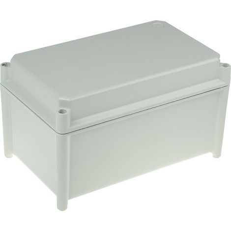 Boîtier RS PRO en Fibre de verre, 185 x 300 x 175mm, Gris IP67 ( Prix pour 1 )