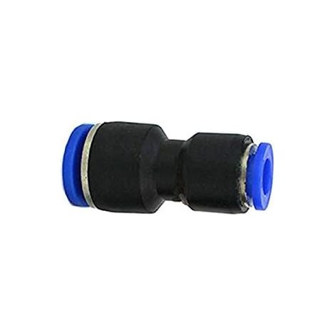 Lot de 5 raccords pneumatiques droits 10 mm à libération rapide pour connexion la tuyauterie d'air - Reducing Fitting 6mm to 4mm x 10pcs (1/4)