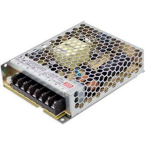 Alimentations pour bandes LED Mean Well 100W 12VDC LRS-100-12 - Ledme - LRS-100-12