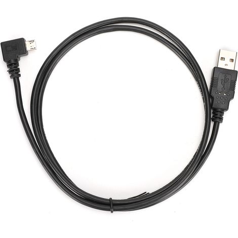 Câble de connexion micro USB vers USB coudé de 1 m (C0402) pour le transfert de données et la charge