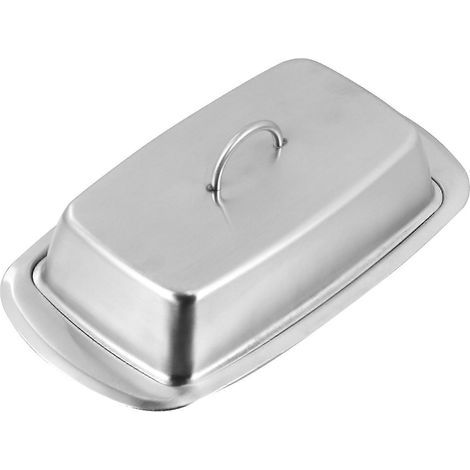 boîte de conservation multifonctionnelle pour beurre (argenté)-19.5X7.2CM-Silver (1/3)