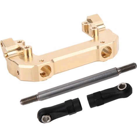 Kit de fixation de pare-chocs avant en laiton pour voiture RC Axial SCX10 III AX103007 1/10 (1/5)