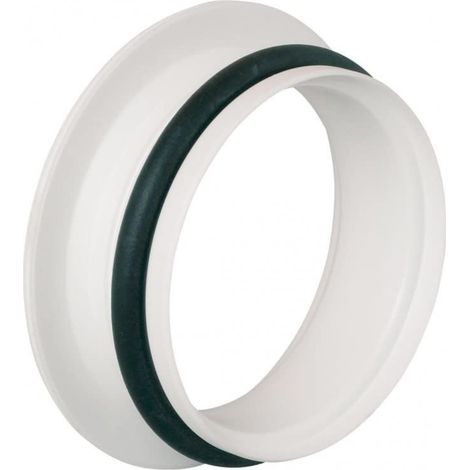 Aldes – Fût de 100 mm pour bouche autoréglable BAP'SI – Joint mousse pour raccordement sur conduit existant – Compatible Bap'SI twin et Bahia Curve