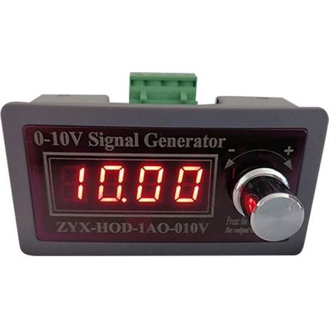 Simulateur Analogique de Tension RéGlable 0-10V GéNéRateur de Signal de Tension 5-10V Sources de Signal ContrôLe de Signal PLC (1/5)