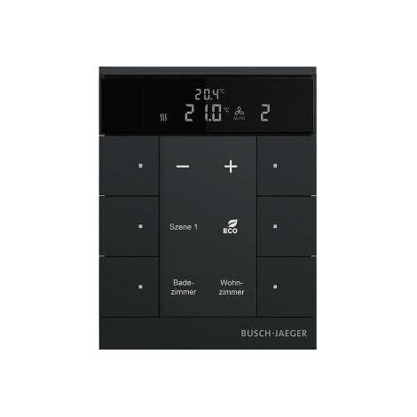 BJ RTR 6 VOIES NOIR SBR-F-6.0.11-885MAT BUSCH-JAEGER 2CKA006220A0900