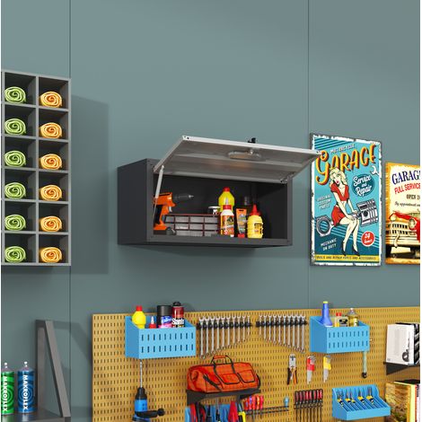 Meuble rangement mural métal verrouillable OKMYHOME (1/5)