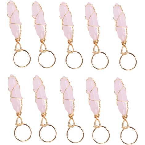 Accessoires pour tresses, anneaux pour dreadlocks, bijoux de cheveux, embouts enroulés, pendentifs pour cheveux pour femmes et jeunes filles XK-1 (1/5)