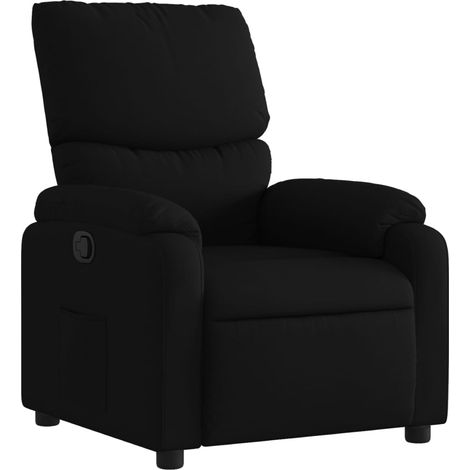 Maison Exclusive - Relaxsessel Schwarzer Stoff
