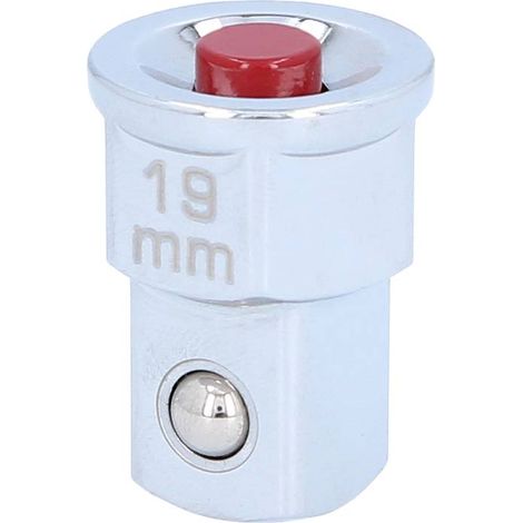 Adaptateur carré d'entrainement GEARplus RINGSTOP, 1/2"x19mm (1/4)