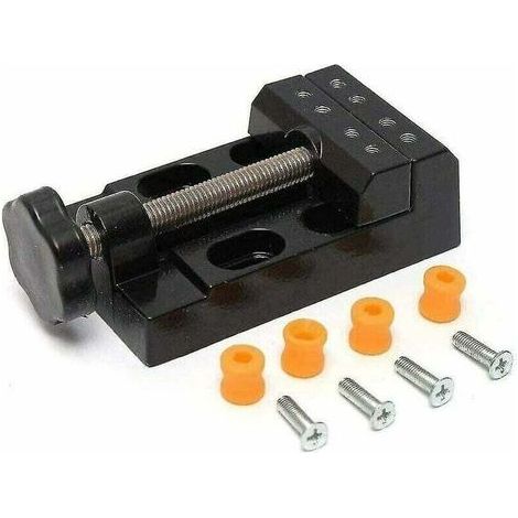 Mini universal vise with drill press vise for jewelry making (1/4)