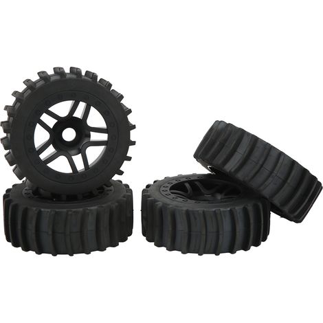 RC-Gummireifen für Offroad-Trucks, universelle Ersatzteile für Modelle im Maßstab 1/7, 1/8 und 1/10, ARRMA-kompatibel. (1/5)