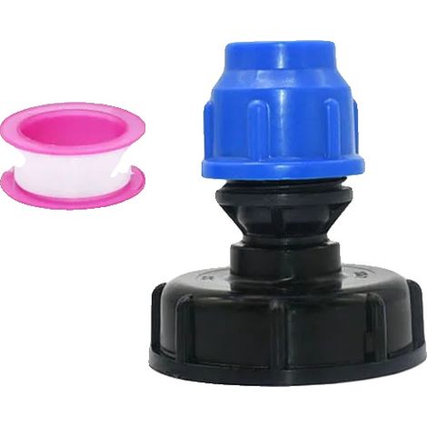 IBC Tankadapter, PE Rohrverbinder, Schnelle Installation, 20MM-A (1/2)