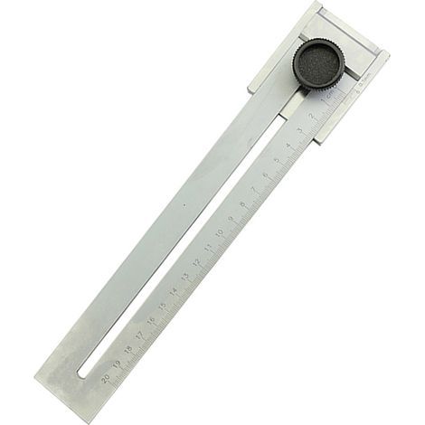 Eosnow, Anreißlehre, 0–250 mm Metallanreißzirkel, 0,1 mm Genauigkeit, Anreißlineal, Anreißwerkzeug (1/5)