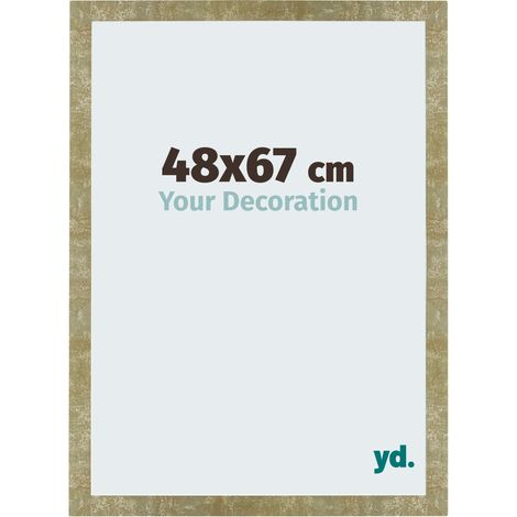 Cadre Puzzle 48x67 cm - Or Antique - MDF - Mura. (1/5)