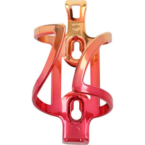 Porte-bidon vélo PC pour cyclisme extérieur, support bouteille d’eau vélo rouge éclatant, équipement cycliste, cage porte-gourde. (1/5)