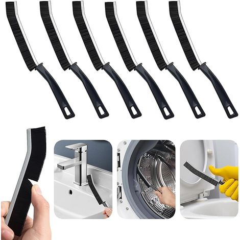 Brosse de nettoyage pour recoins, outil magique, brosse de nettoyage pour joints de carrelage de salle de bain, joints de radiateur, fenêtre, lavabo, alliage