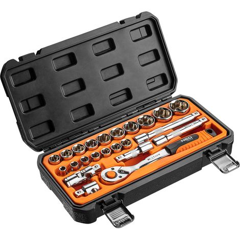 Chiavi a bussola 1/2 NEO TOOLS 08-694 set di 23 pezzi (1/5)
