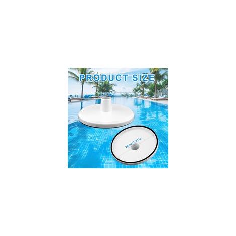 SP1106 Encastré Couvercle d'Écumoire sous Vide pour Piscine, Pool Vacuum Skimmer Cover Couvercle Supérieur Remplacement pour Hayward Écumoire Piscine SP1082 SP1104 SP1085 SP1075 (1/5)