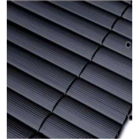 Cañizo Pvc Doble Cara 14mm 1x3m Premium Antracita NOVARTIX