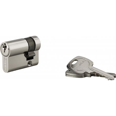 Cylindre 30 x 10 mm panneton ESP 3 clés nickelé (1/3)
