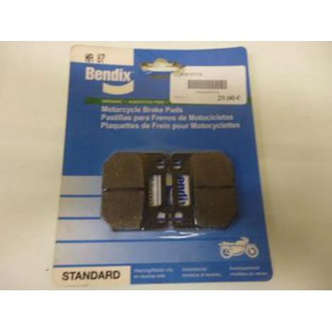 Plaquette de frein Bendix pour moto Suzuki 125 RG 1985 - 1990 (1/2)