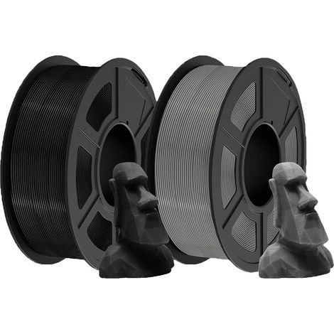 Filamento para impresora 3D, material PLA, compatibilidad versátil, PLA Meta BKGY (1/2)