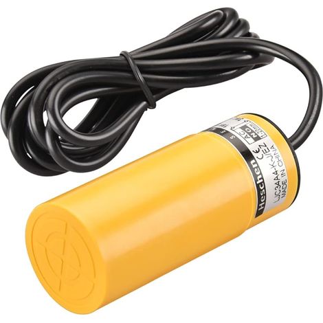 Interrupteur de capteur de proximité capacitif de 34 mm de diamètre, type sans bouclier, LJC34A4-K-J/EZ, détecteur 1-20 mm, 90-250 VAC 400 mA, normalement ouvert (NO), 2 fils, certifié CE (1/5)