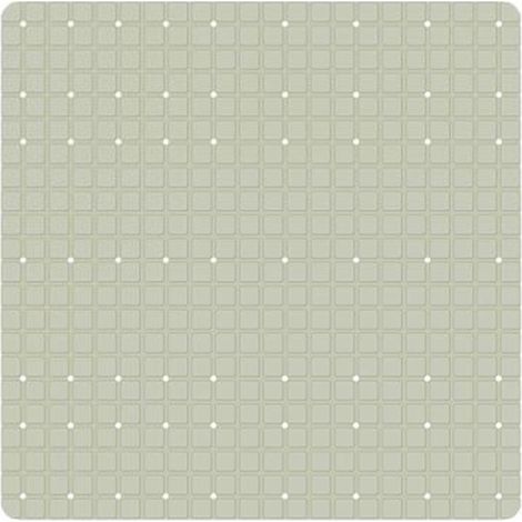 Cleafe - Tappeto Tappetino Pvc Antiscivolo Per Vasca Bagno Doccia Quadrato 52x52cm 79765 - (1/2)