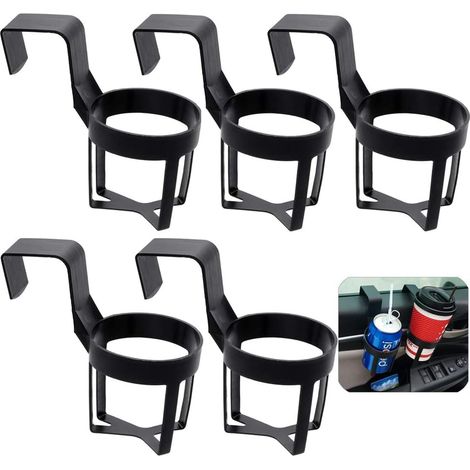 DOLASO Verstellbarer, zusammenklappbarer Getränkehalter, verstellbare Automobil-Getränkehalter, Auto-Träger, Auto-Getränkehalter, Dosenhalter, Autositz, seitlicher Getränkehalter für Limonade, Wasser, (1/5)