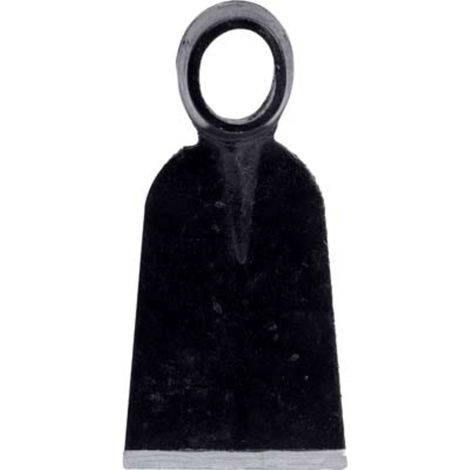 ZAPPA TOSCANA OCCHIO OVALE 350 ORSATTI - ACCIAIO FORGIATO GR 500 MM 100X135 SM.MM 32X24 - 2 pezzi